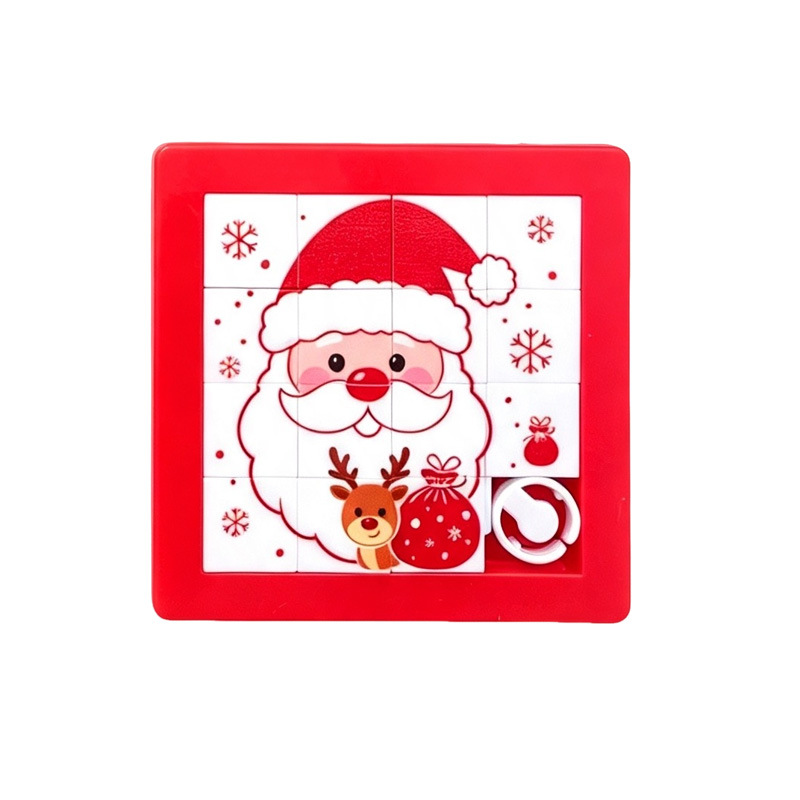 Plastic Sliding Puzzle Toy, Custom Huarong Road Brain Teaser Game - Image 5