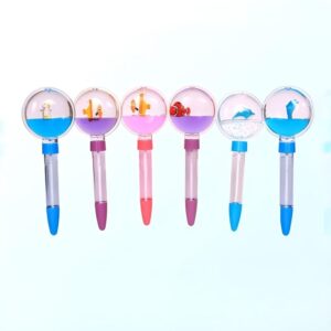 Custom 3D Figure Floating Liquid Ballpoint Pens
