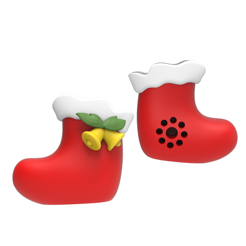 Christmas Cartoon Bluetooth Speaker, Cute Silicone Wireless Mini Speaker - Image 3
