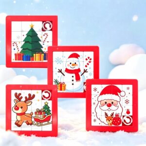 Plastic Sliding Puzzle Toy, Custom Huarong Road Brain Teaser Game