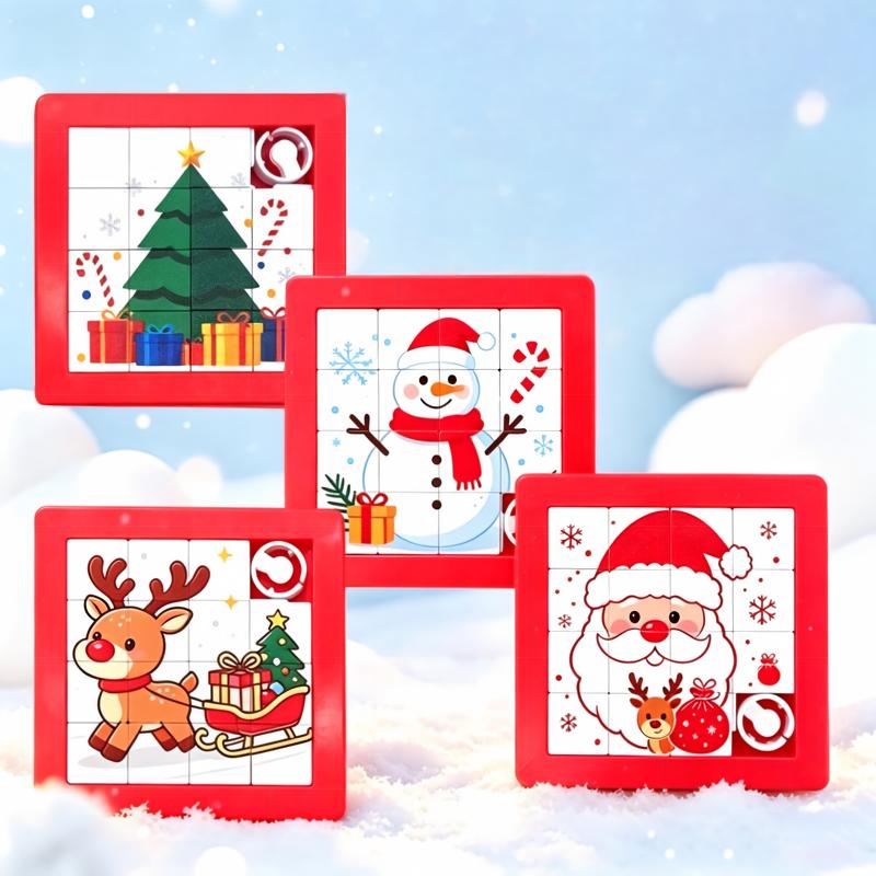Plastic Sliding Puzzle Toy, Custom Huarong Road Brain Teaser Game