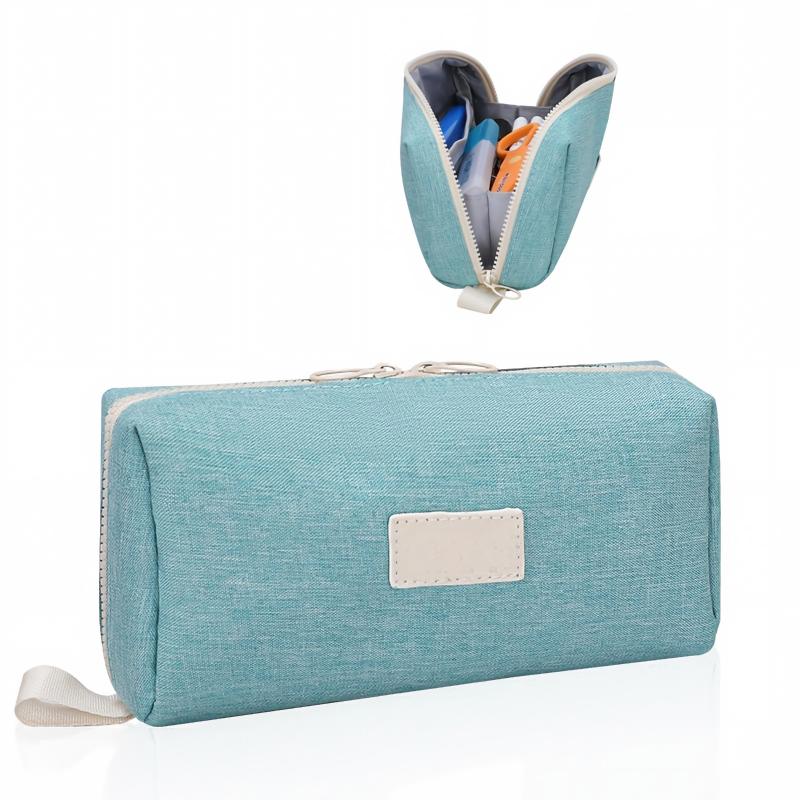 Simple Large‑Capacity Pencil Bag, Multi‑Layer Stationery Pouch - Image 2