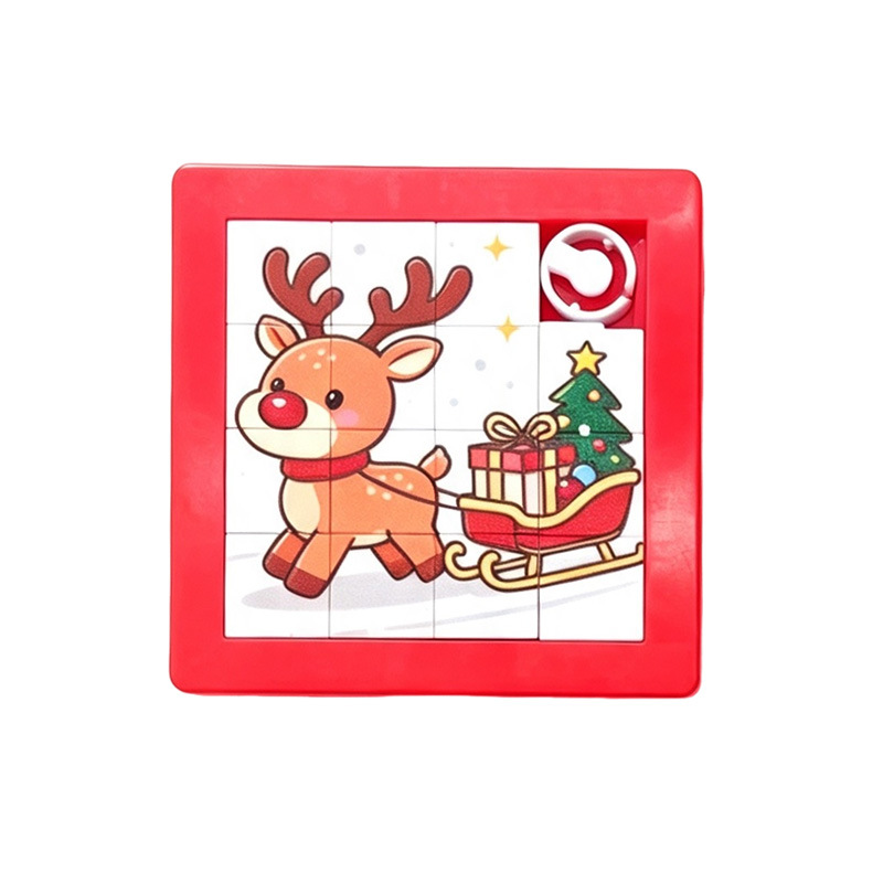 Plastic Sliding Puzzle Toy, Custom Huarong Road Brain Teaser Game - Image 6