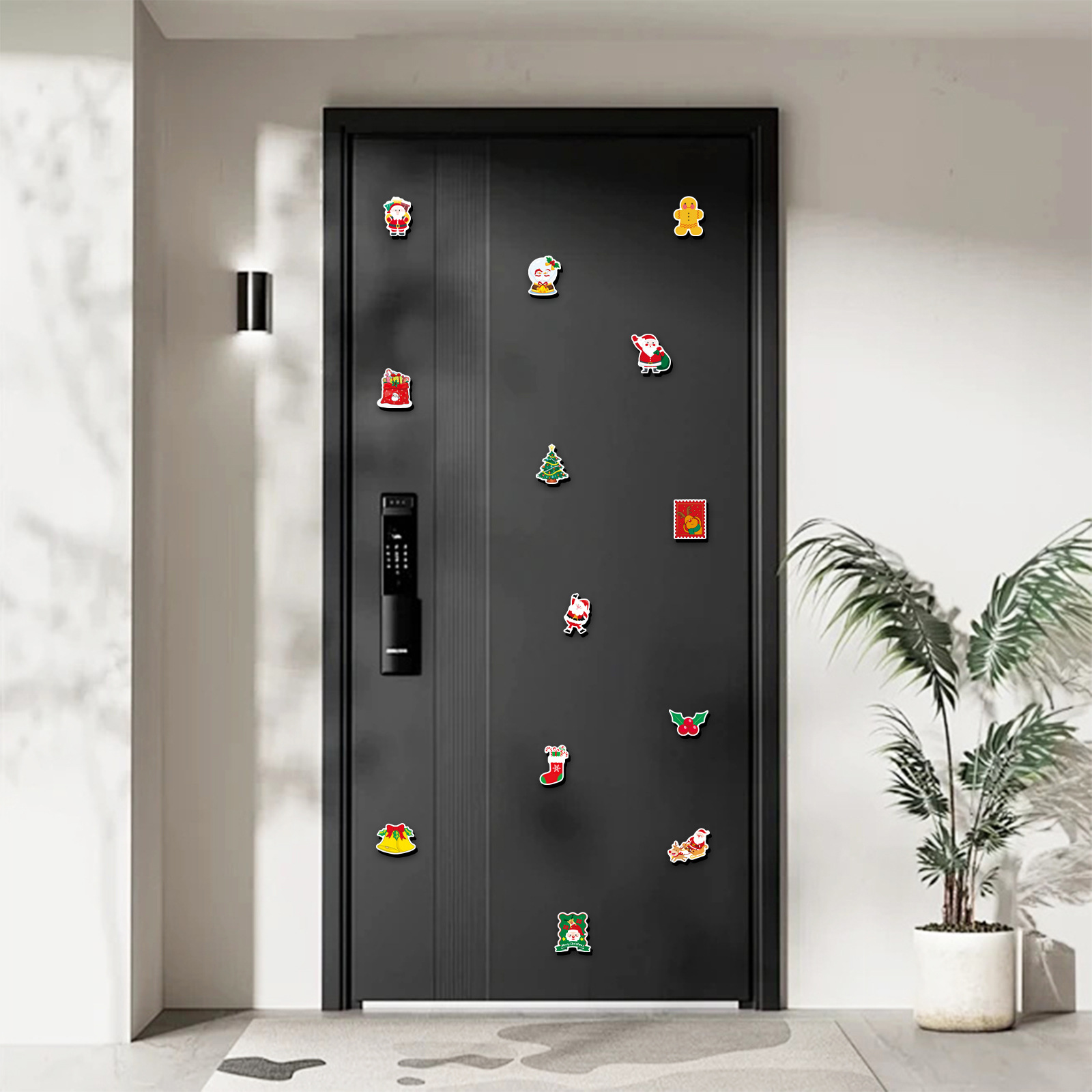 Christmas Soft Magnetic Stickers Fridge Door Magnets Decoration - Image 4