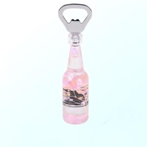 Custom Dolphin‑Shape Liquid‑Filled Bottle Opener