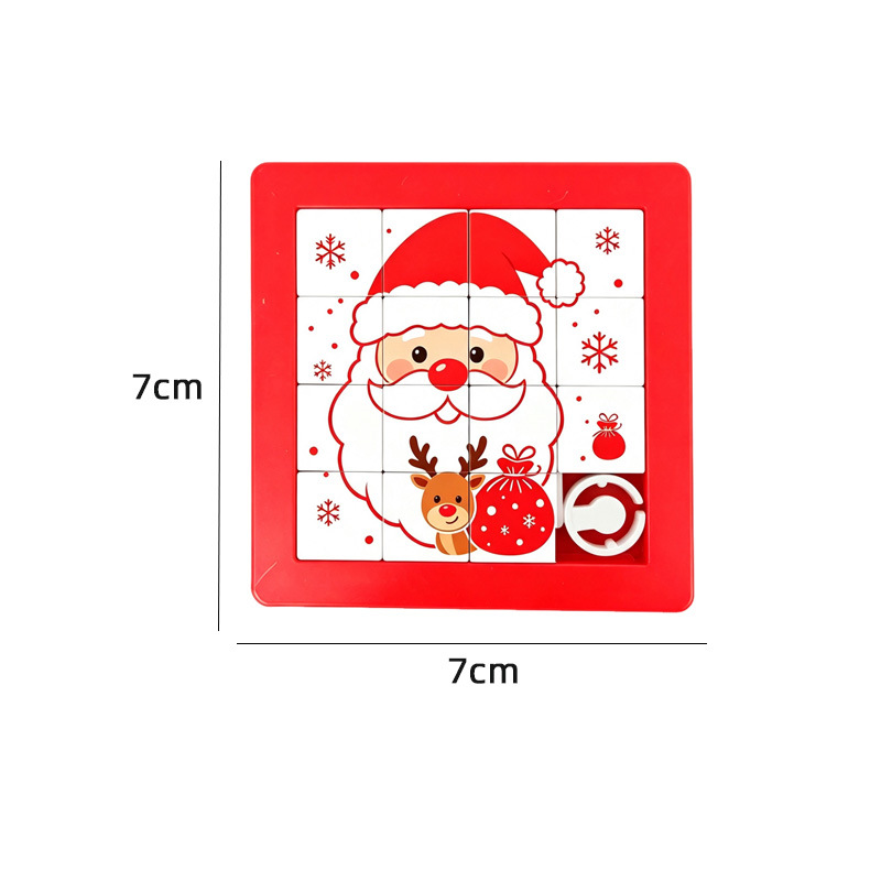 Plastic Sliding Puzzle Toy, Custom Huarong Road Brain Teaser Game - Image 2