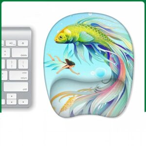 Custom Slow‑Rebound Memory Foam Wrist Rest Support Pad