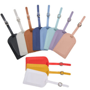 PU Leather Luggage Tag